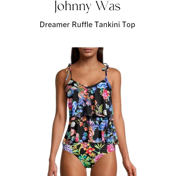Johnny Was Dreamer Tankini Top - Picture 2 of 6